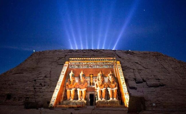 Sound and Light Show at Karnak Temple