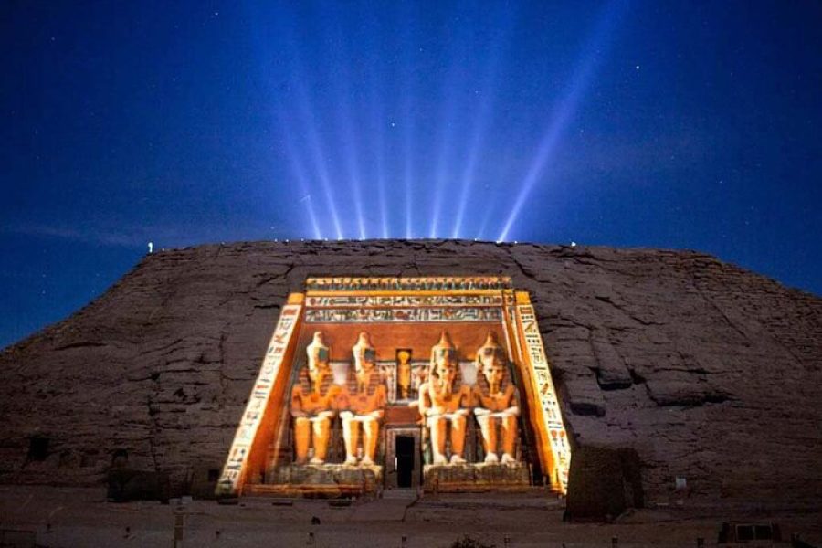 Sound and Light Show at Karnak Temple