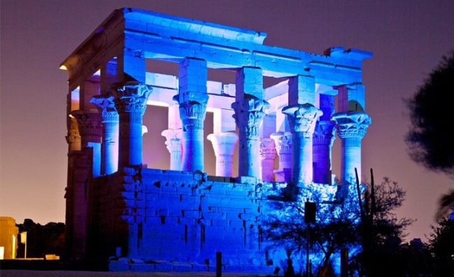 Sound and Light Show at Philae Temple Marcy