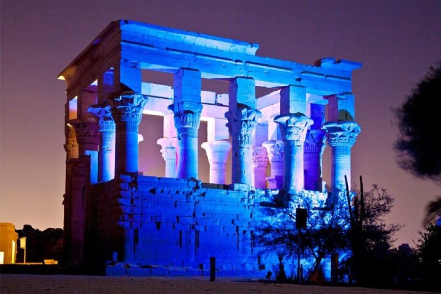 Sound and Light Show at Philae Temple Marcy